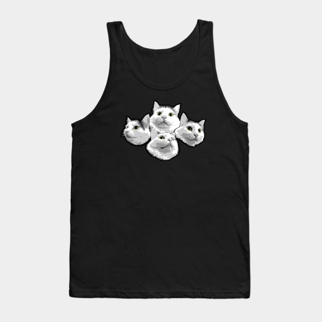 Feline Rhapsody Tank Top by VOLPEdesign